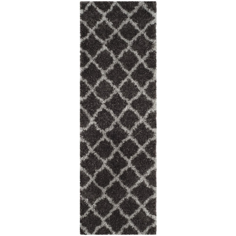 Nanni Indie Shag Performance Geometric Rug, Runner 2'3" x 7'