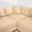 Canapé modulaire surdimensionné surdimensionné en nuage, canapé modulaire convertible, accoudoirs très épais avec méridienne, tissu velours côtelé de qualité supérieure, conception ergonomique, assemblage facile, pour le salon, la chambre à coucher-114888065-121686699