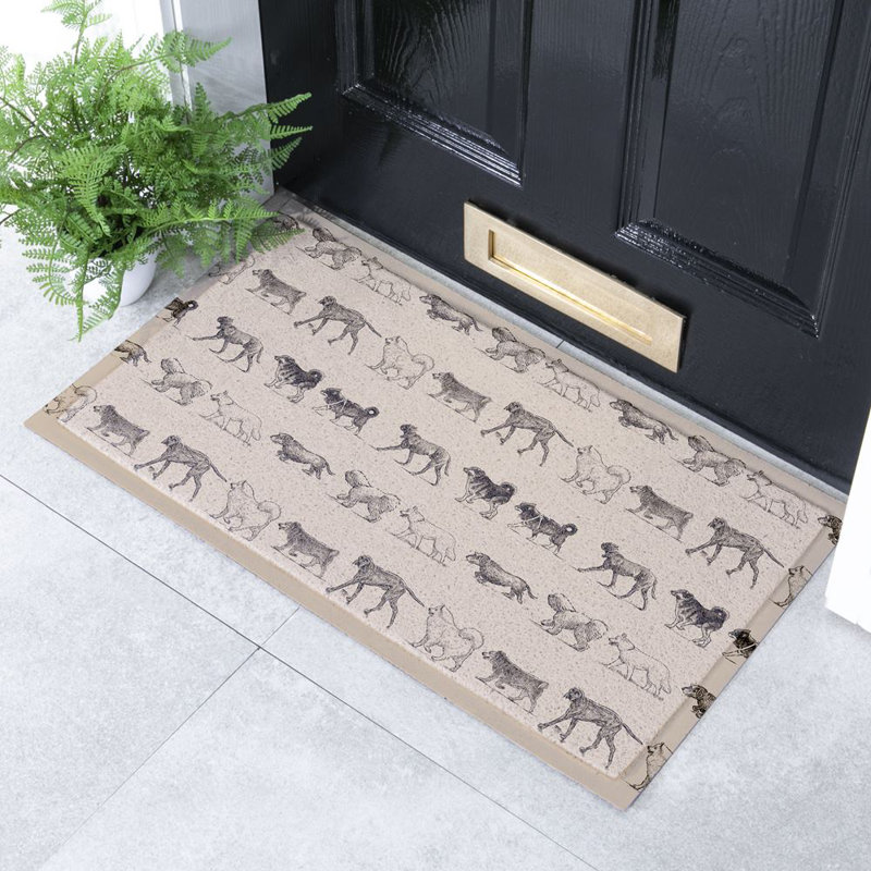 Non-Slip Animal Print Indoor & Outdoor Doormat