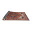 Tapis brun à motif oriental-304423845