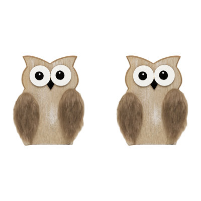 Haight Sit-A-Bout Owl - Set Of 2