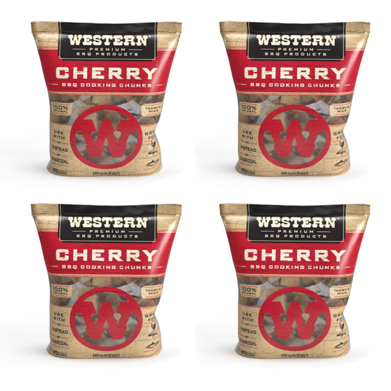 Western BBQ 8 Lb. Smoking Chunks, Set of 4