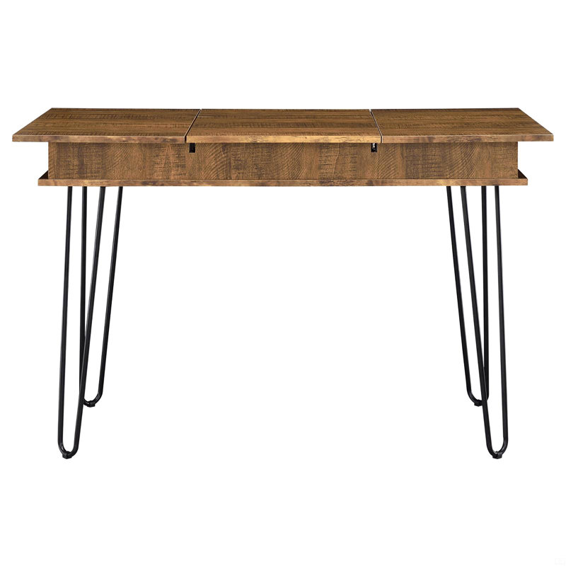 Bureau d'écriture avec 4 rangements cachés