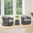 Rope Swivel Armchair-1641985446