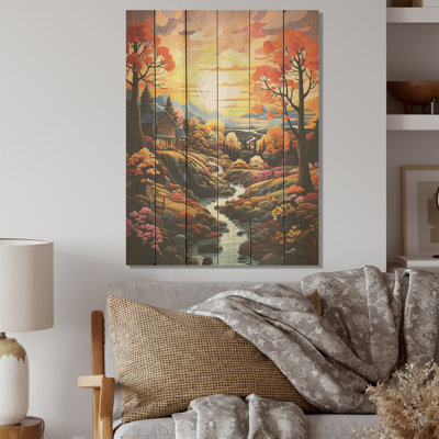 Art naturel sur bois de pin naturel