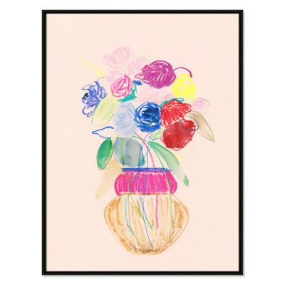 Simple Floral II Print by Bea Dina
