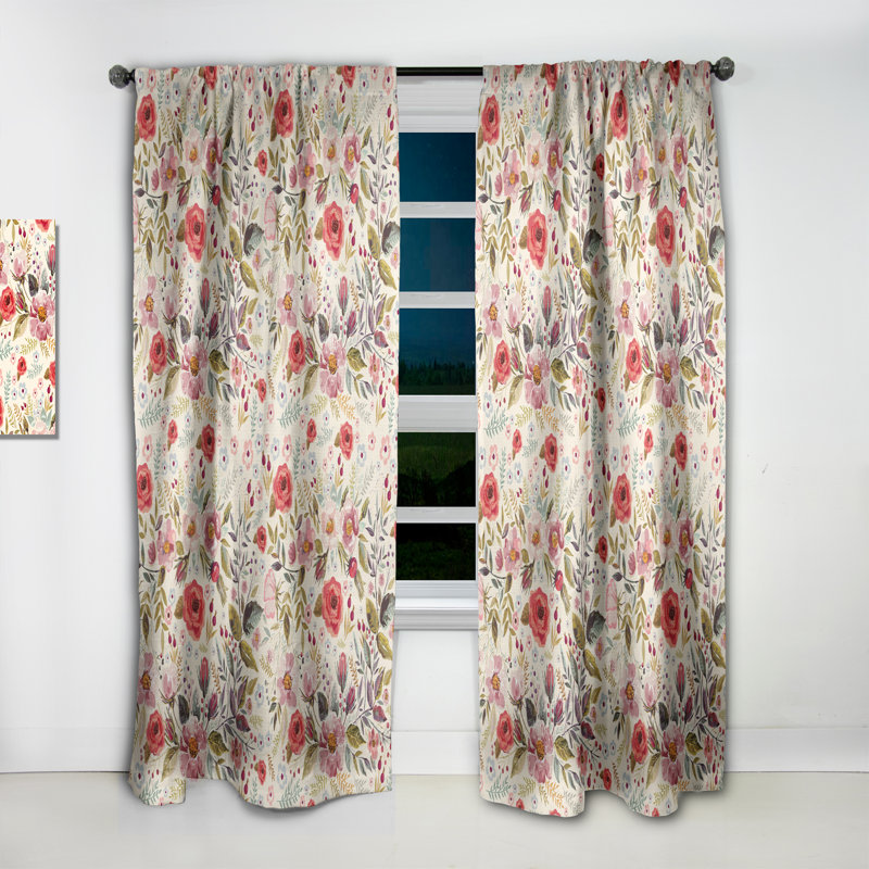 Velvet Blackout Single Curtain Panel, 52" W x 90" L