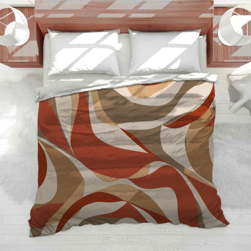 Swirls Cool Pattern Cotton Blend Comforter, Twin XL Comforter
