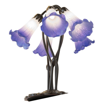 Lampe de table 16 lumières Tiffany Pond