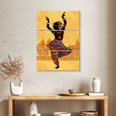 «Indian Classical Dance», reproduction d'art sur toile