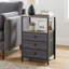 Table de chevet 24,88 "avec 3 tiroirs-131264125