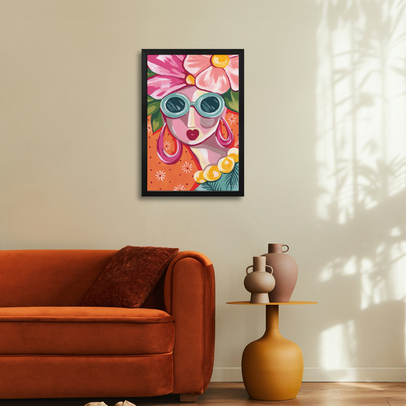 «Fun In The Sun» - reproduction d'art murale - affiche de galerie, H 24 po x l 16 po