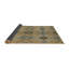 Tapis beige/vert/vert/brun à motifs Deuxville-1132558726