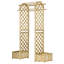 Tonnelle de jardin pour plantes grimpantes et treillis
