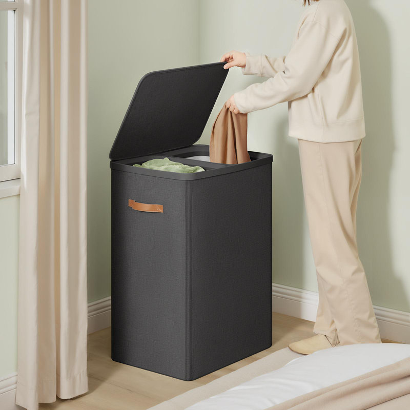 Laundry Hamper, Ink Black