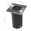 Schwarz Solar Powered Metal Spotlight Pack