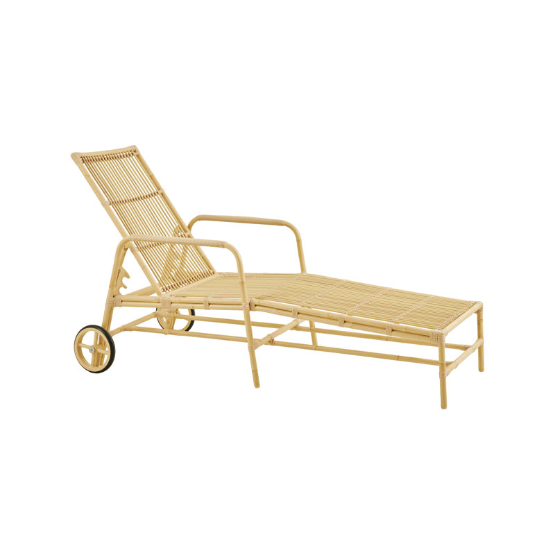 Affaire Josephine Reclining Chaise Lounge, Exterior Natural