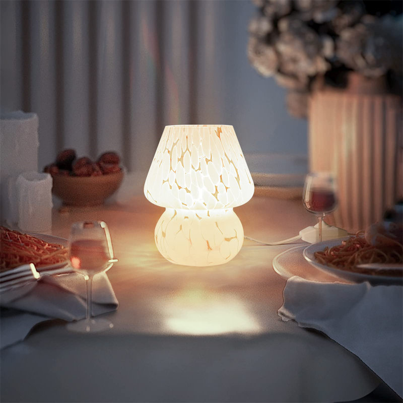 Glass Table Lamp