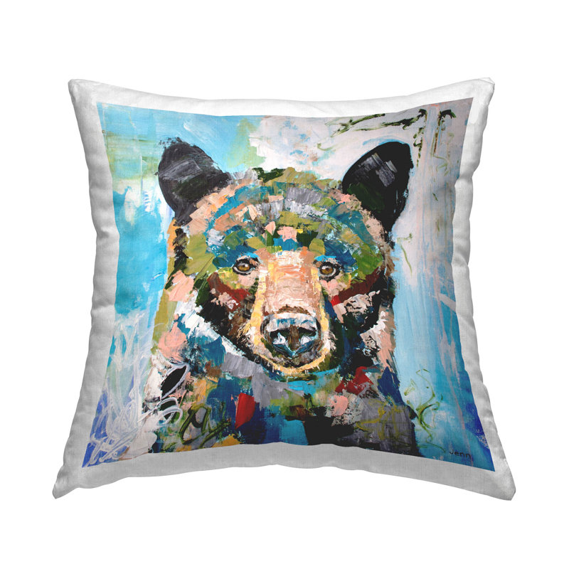 Polyester Throw Square Pillow Cover & Insert