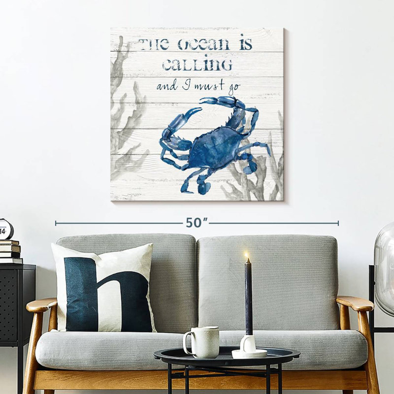 L'océan appelle le crabe