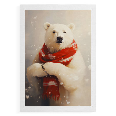 Christmas Holiday Art -Series 2-CXXX -Canvas Print Only - NOT FRAMED