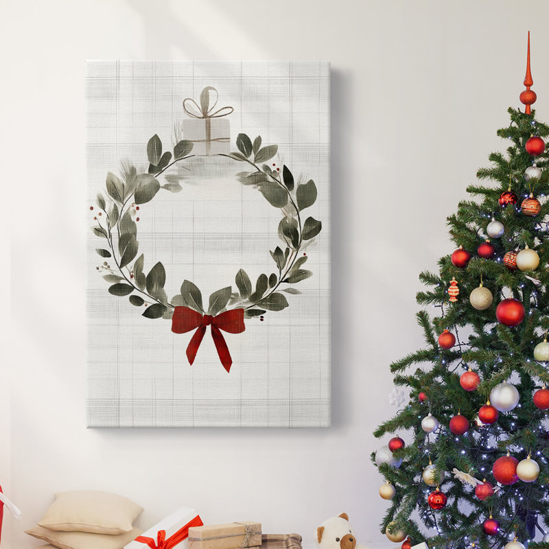 Art des Fêtes de Noël - Toile tendue avec châssis CDXLI, H 27 po x l 18 po
