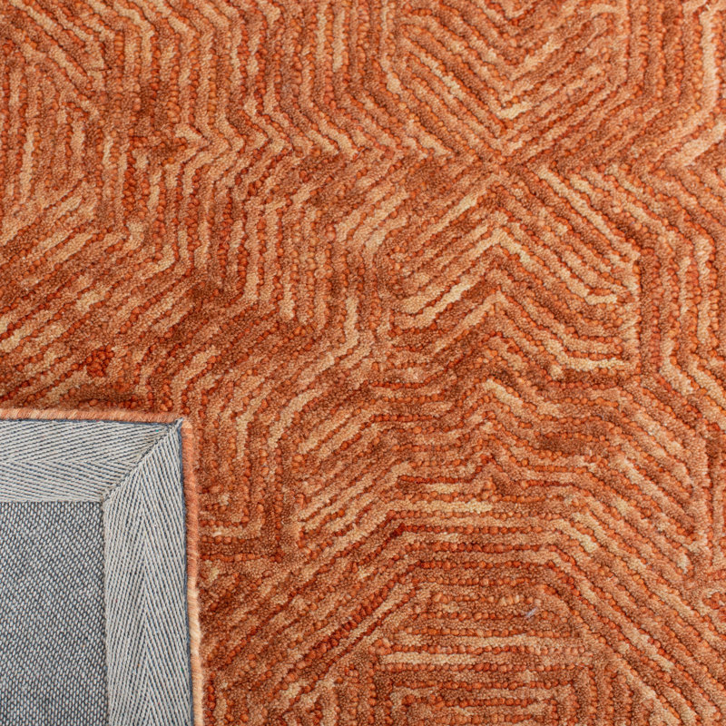 Tapis en laine touffeté à la main Ahmora, Rectangle 8 pi x 10 pi