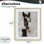 «Henry Horse», reproduction amusante de langue sous verre encadrée, design par Ashley Justice-1528334487-1528334485