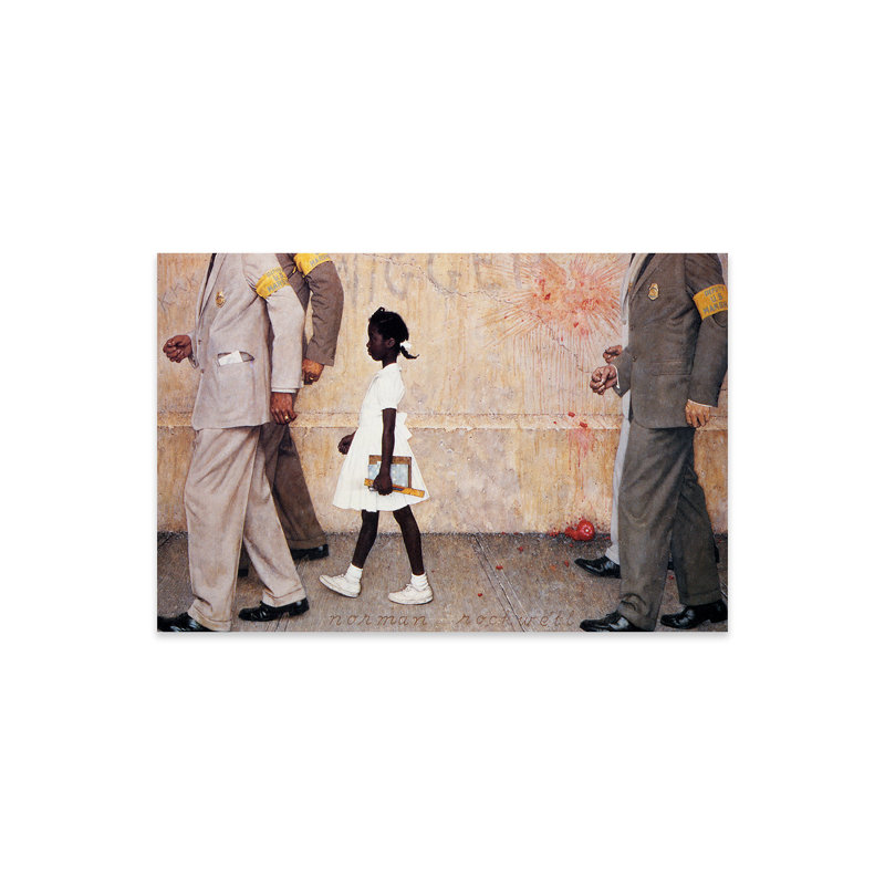 The Problem We All Live With Ruby Bridges Print On Acrylic Glass, 16" H x 24" W x 0.25" D