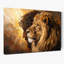Tableau sur toile représentant le visage de Jésus et le lion de Juda - Décoration murale religieuse-675674006