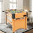 Orange + Black Rectangular Manufactured Wood + Iron Foosball Tables