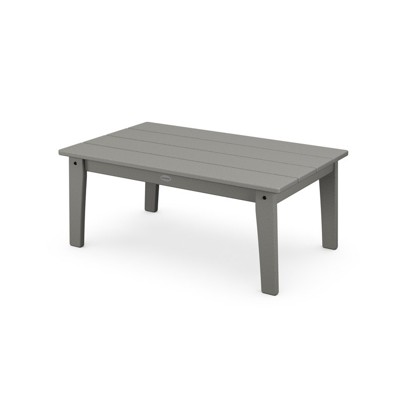 POLYWOOD x Sol 72 Coffee Table, Slate Gray