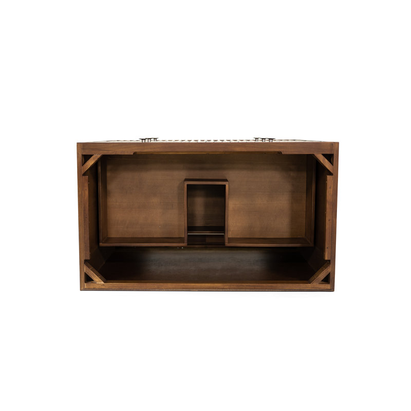 Kaiya Bay 36'' Fruitwood Single Freestanding Bathroom Vanity