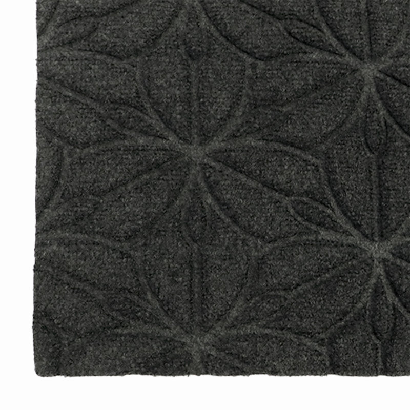 Paillasson WaterHog® Luxe Magnolia, L 21,5 po x L 70 po, Noir