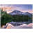 Mount Rainier Print - Washington Mountain Landscape Wall Art - Rainier National Park Scenic Canvas Poster - Snowy Peak Nature Artwork - Travel Pacific Northwest Decor - Rustic Mountain Wall Hanging - Modern Home Decoration Art Print-1024182463