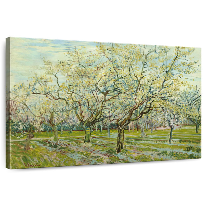 Alvord, le verger blanc, 1888, H 32 po x l 48 po