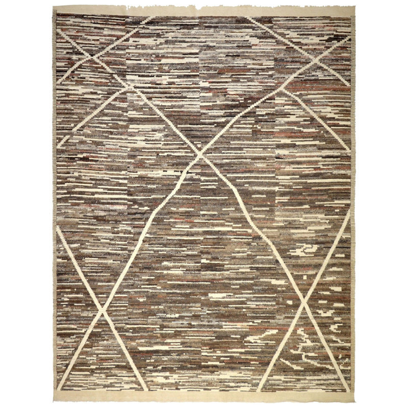 Moroccan Rugs One-of-a-Kind Rectangle 9'3" X 12' Area Rug