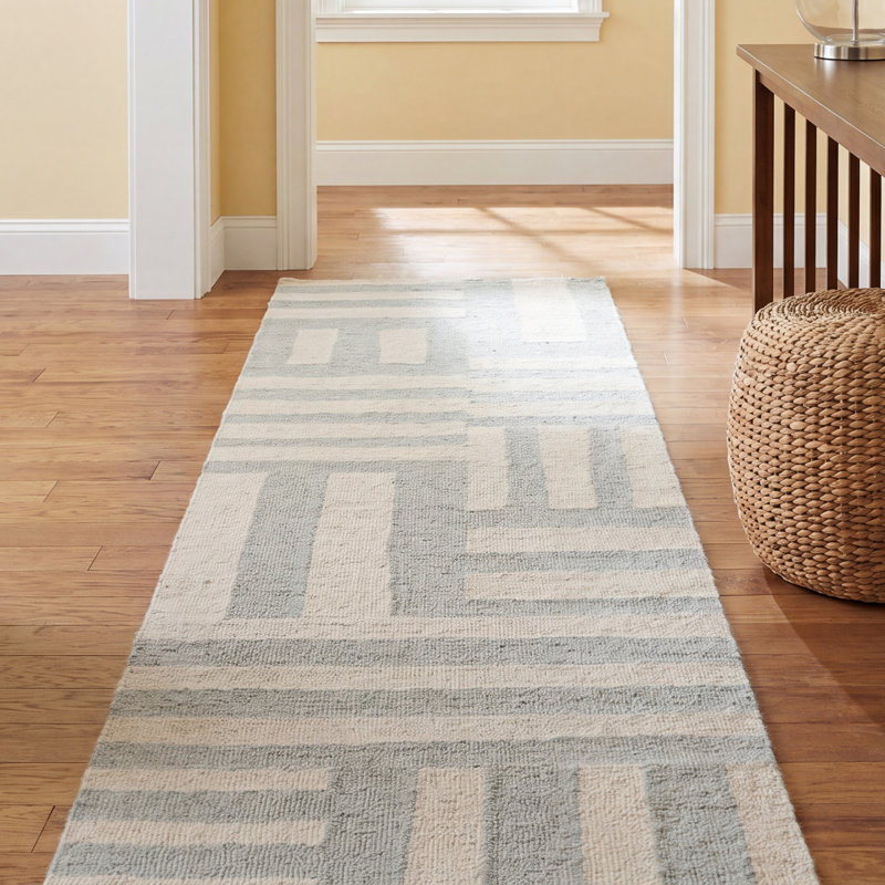 Lanora Hand Tufted Wool Abstract Rug, Runner 2'3" x 8'