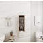 Armoire murale avec porte-serviettes mural-1432848695