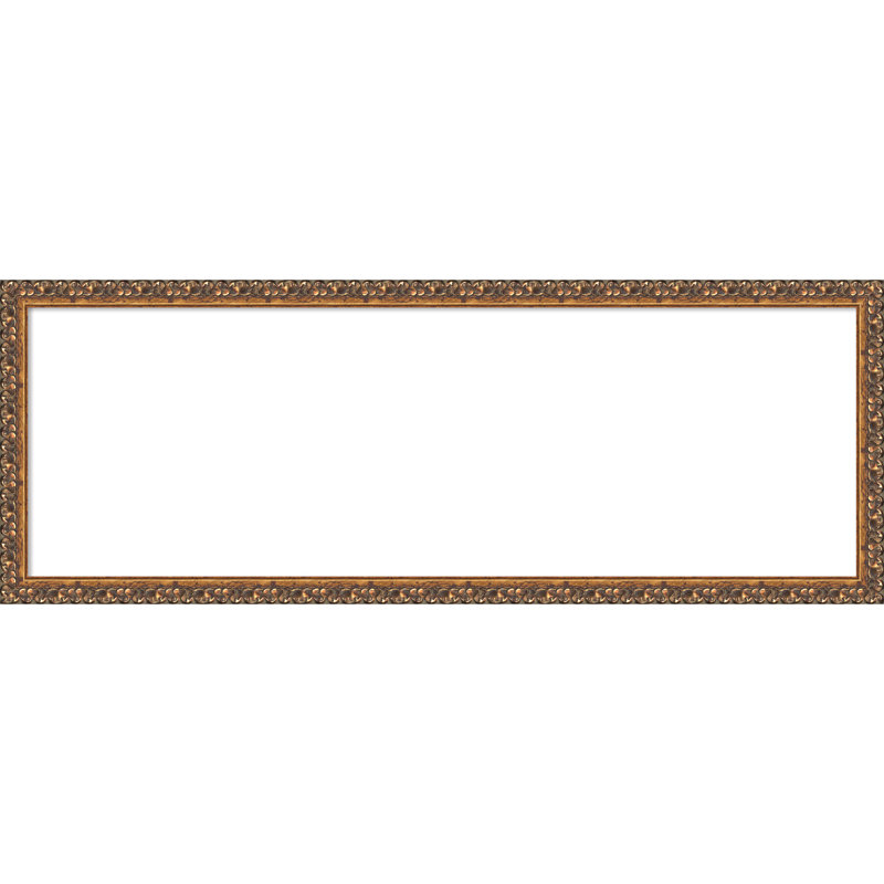 Organigramme en bronze antique, H 14 po x l 38 po