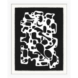 Retro Inverse 2 Framed Print