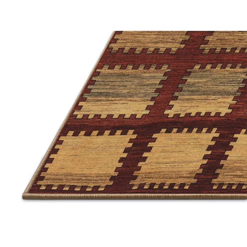 Tapis abstrait moderne 1698, Rectangle 2 pi x 3 pi