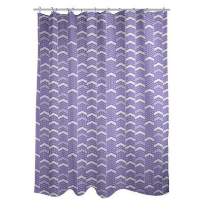 Chevron Shower Curtain