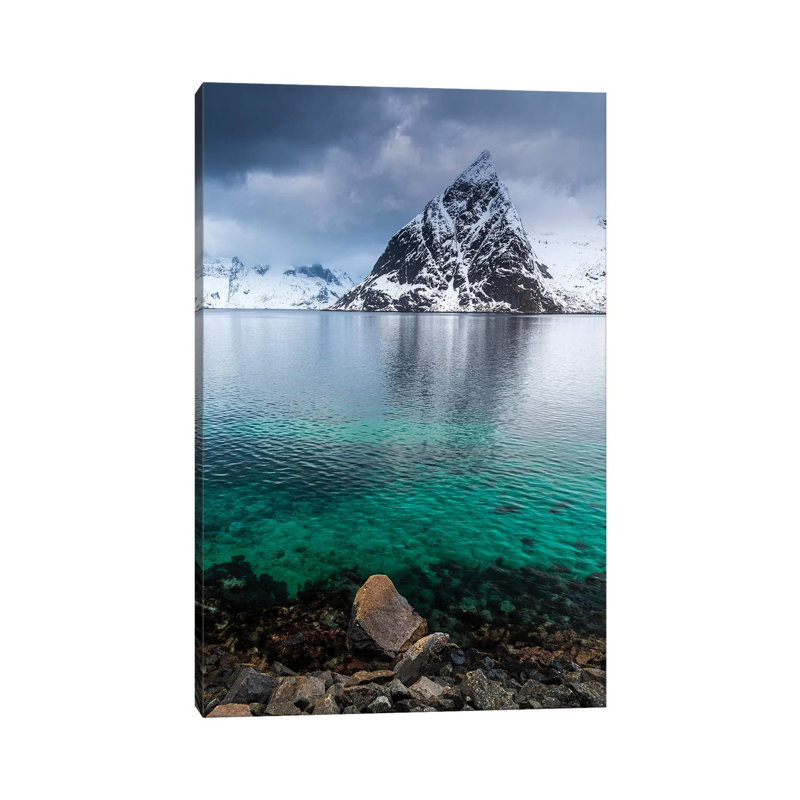 Norway, Lofoten, Reine I 1 Piece Wrapped Canvas Wall Art, 30.48 cm H x 45.72 cm W