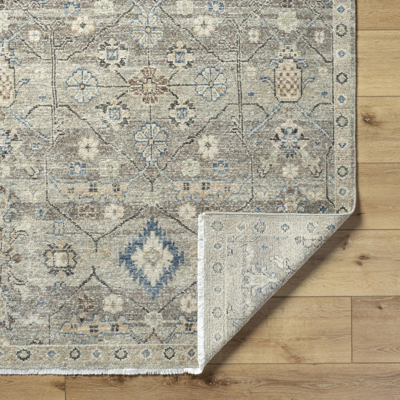 Amtul Wool Area Rug, Rectangle 6' x 9'