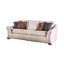 Ensemble de causeuse pour canapé 2 pièces Nyrah, simili lin, 8 coussins décoratifs-110521918