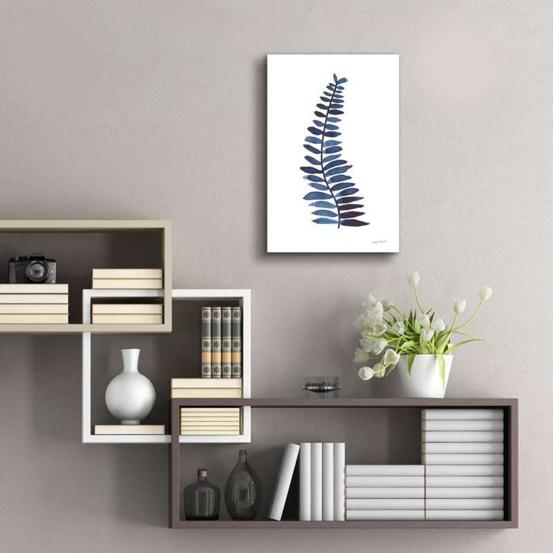«Forest Fern Trio 1» par Cheryl Warrick, art mural en verre acrylique, H 24 po x l 16 po x P 0,2 po