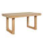 Table de salle à manger à rallonge en bois de 60 à 78 po, table de cuisine rustique naturelle avec rallonge amovible de 18 po, pieds en bois d'hévéa massif pour 4 à 8 personnes-1815258673