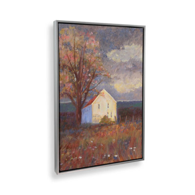 Shelter by the Maple, reproduction sur toile dans un cadre