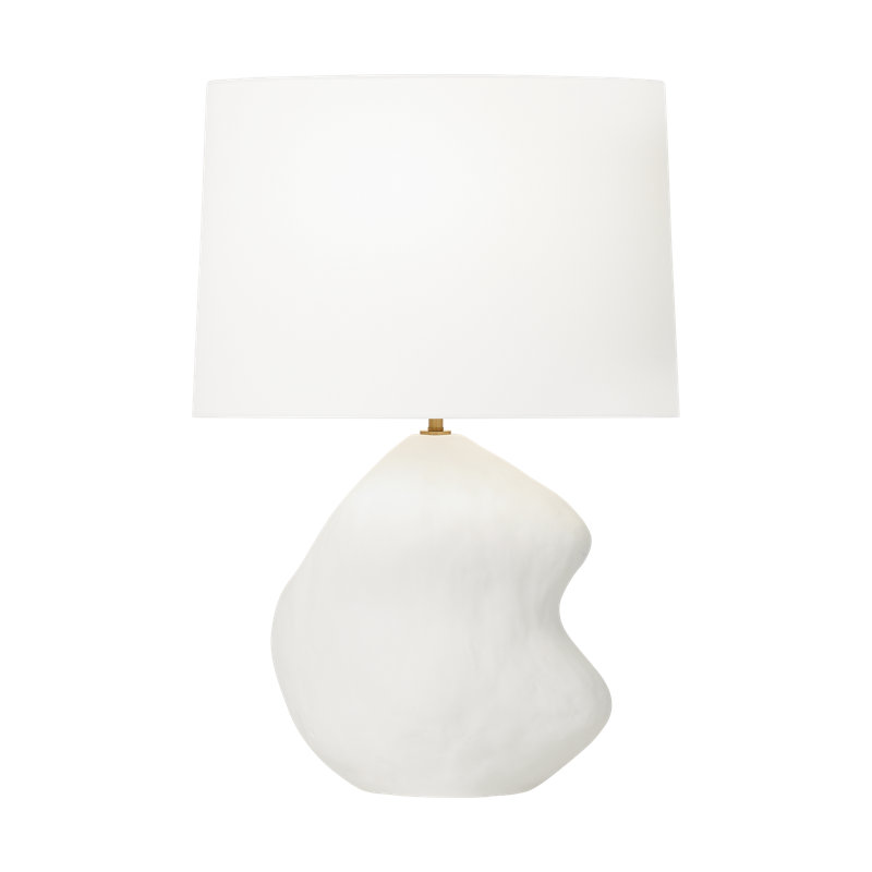 Pacheco Ceramic Table Lamp, Matte White